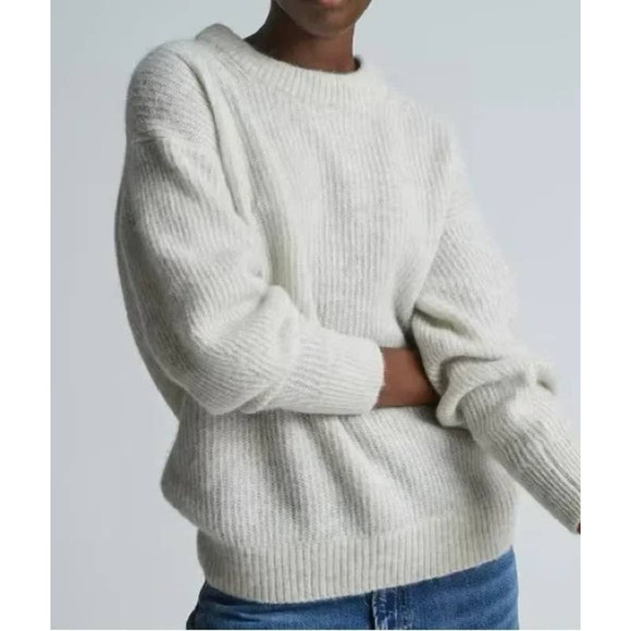 Everlane Sweaters - Everlane the Alpaca Crew Neck Sweater in Almond XS